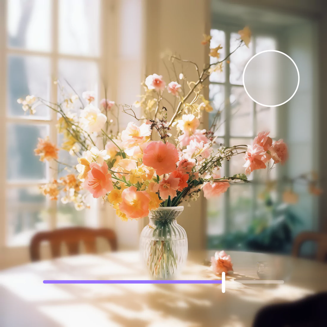 Adjust blur with Photoleap’s blur photo editor