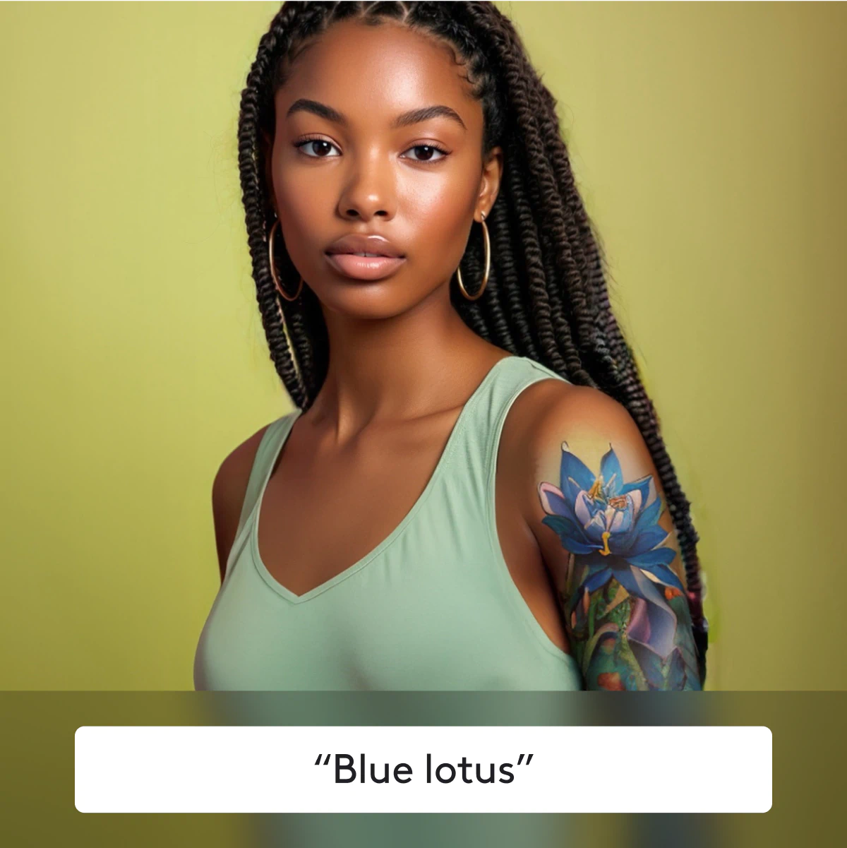 Design your own temporary tattoo with AI Tattoo’s custom prompts