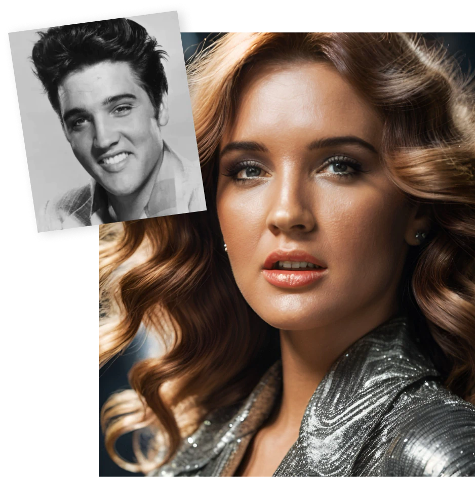 Play with the AI gender swap on celebrity photos