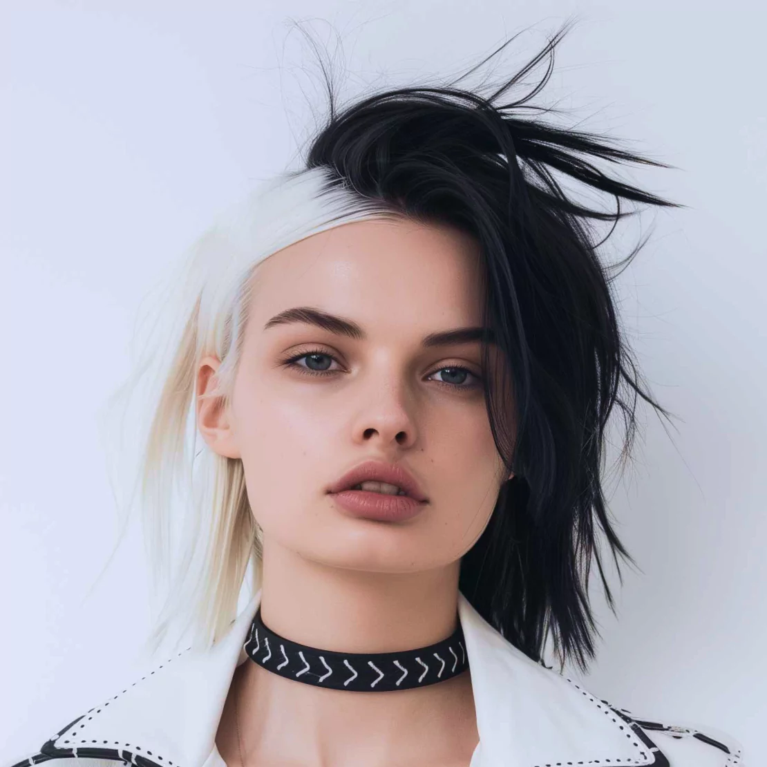 Test hair colors on photos