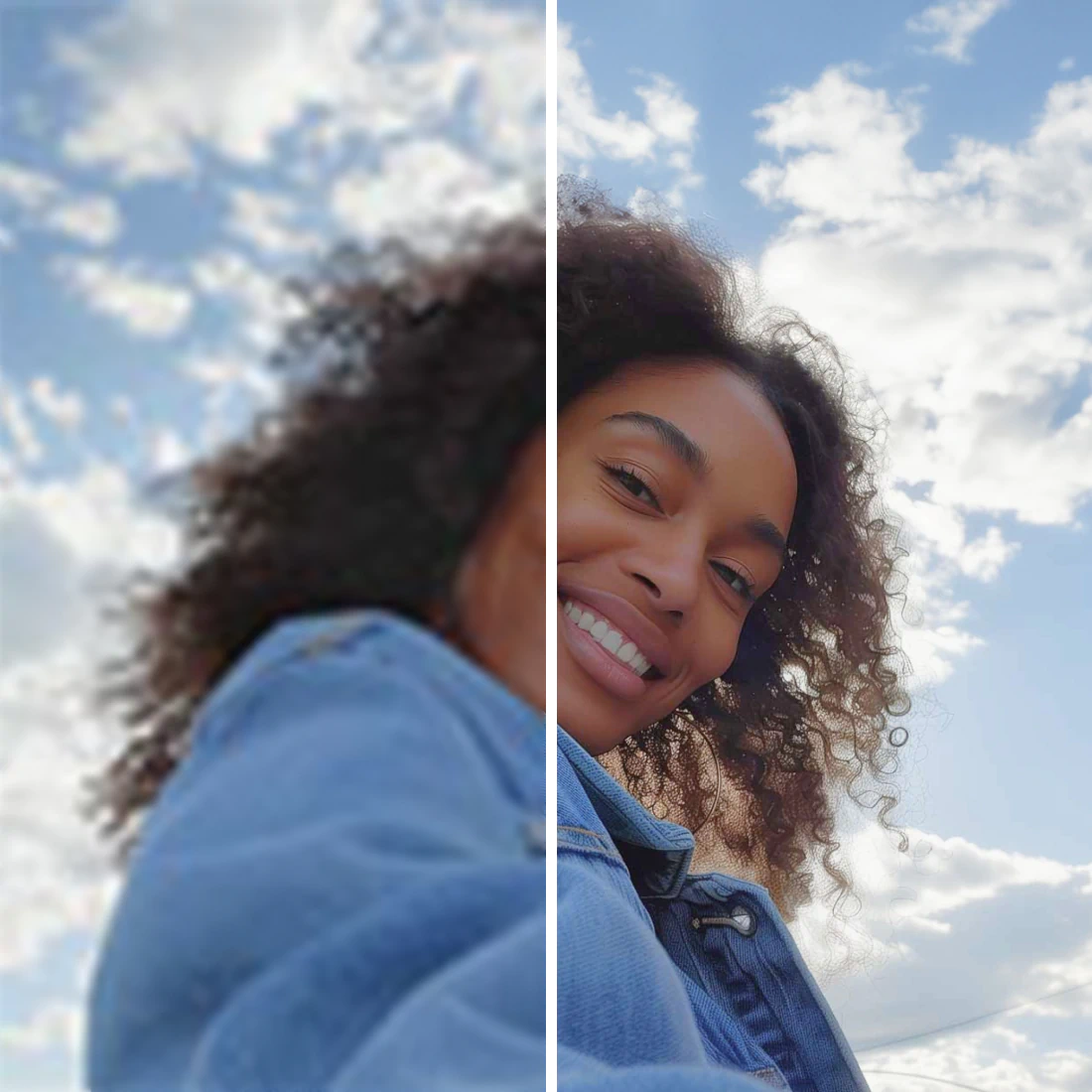 Upscale image quality with Photoleap