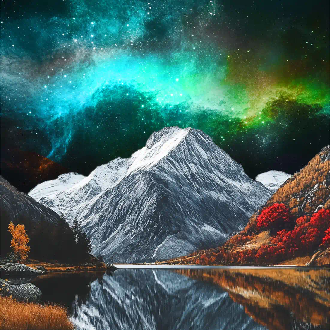 Create double exposure photos from your nature photography