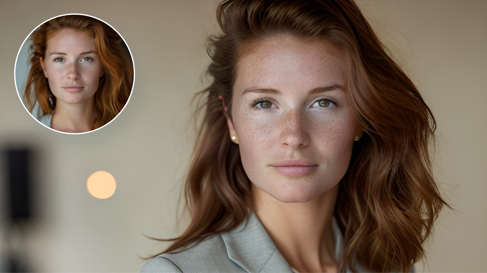 Explore a professional headshot example